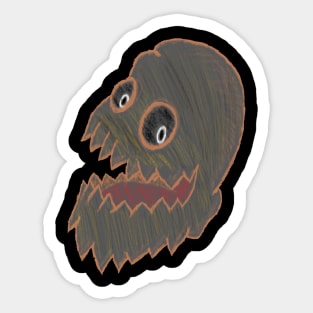 smile monster Sticker